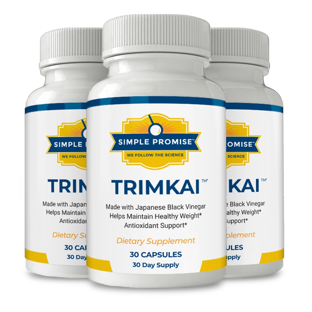 Three-bottle TrimKai package from current official materials